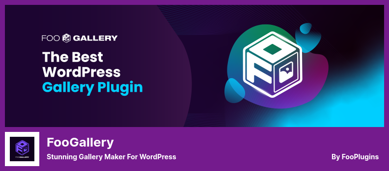 Plugin FooGallery - Impressionante Gallery Maker para WordPress