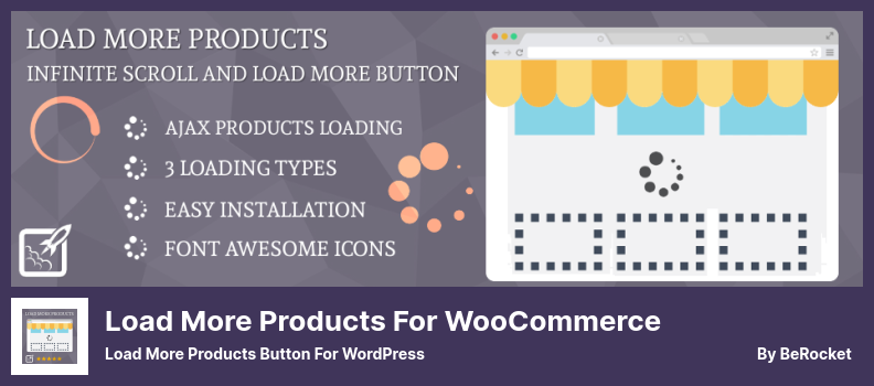 โหลดผลิตภัณฑ์เพิ่มเติมสำหรับปลั๊กอิน WooCommerce - โหลดปุ่มผลิตภัณฑ์เพิ่มเติมสำหรับ WordPress