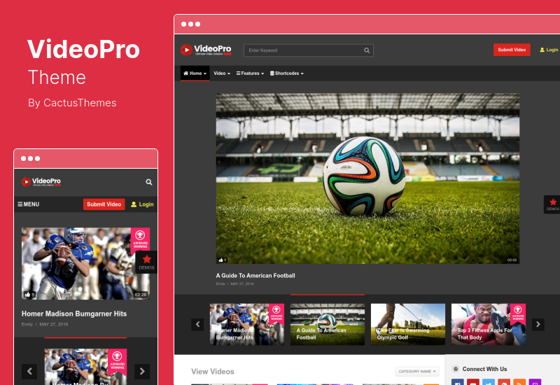 Motyw VideoPro - Motyw wideo WordPress