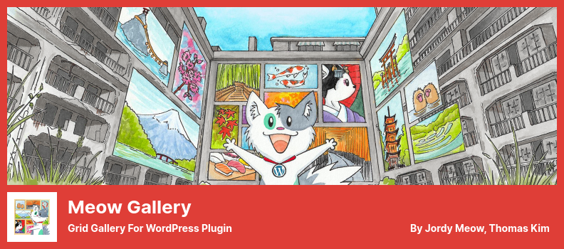 Meow Gallery 플러그인 - WordPress 플러그인용 그리드 갤러리