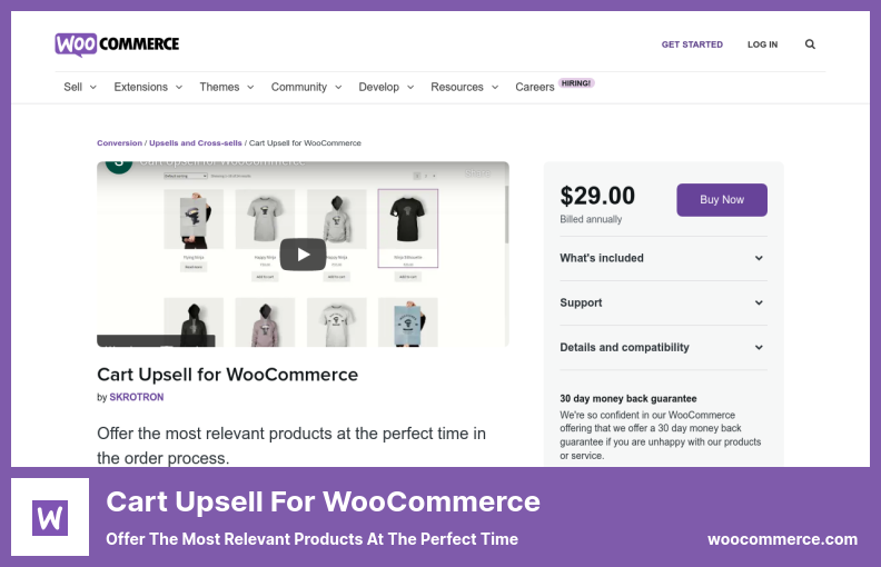 Cart Upsell for WooCommerce Plugin - Ofrezca los productos más relevantes en el momento perfecto