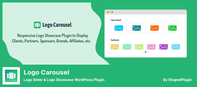 برنامج Logo Carousel الإضافي - Logo Slider & Logo Showcase WordPress Plugin