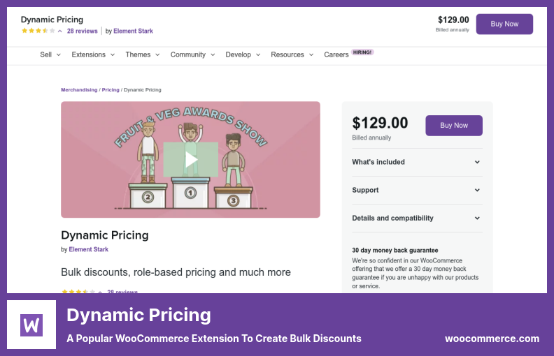 البرنامج المساعد للتسعير الديناميكي - امتداد WooCommerce مشهور لإنشاء خصومات مجمعة