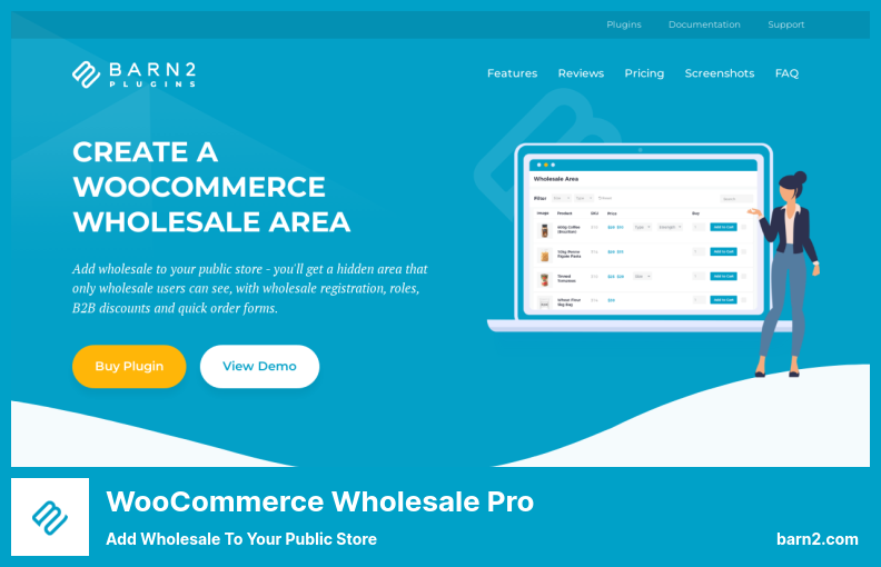 WooCommerce Wholesale Pro 插件 - 将批发添加到您的公共商店