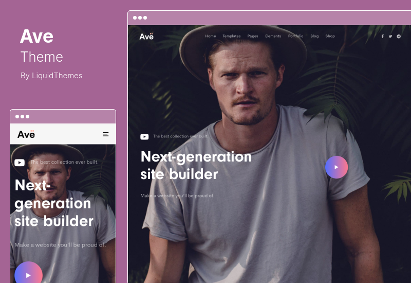 Ave Theme — responsywny, uniwersalny motyw WordPress