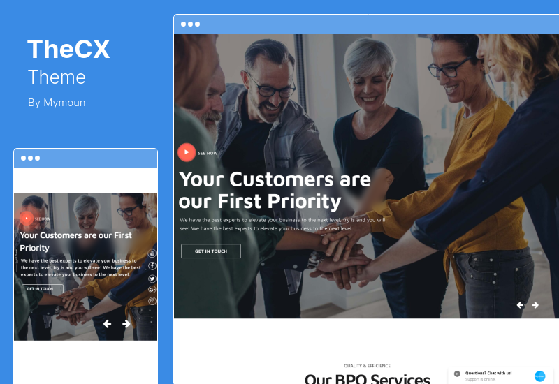 TheCX 主題 - 客戶體驗 WordPress 主題