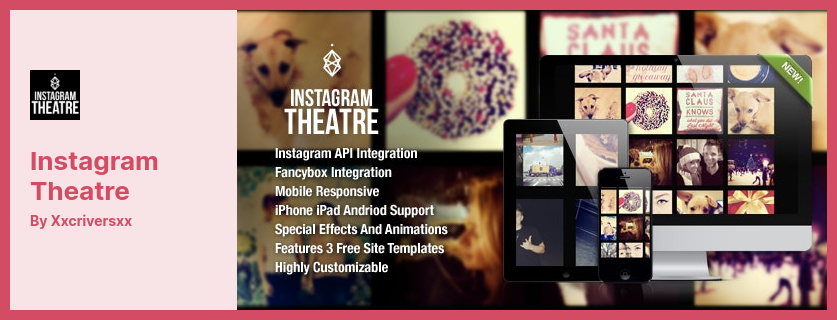 ปลั๊กอิน Instagram Theatre - ให้คุณดึงรูปภาพจากบัญชี Instagram ของคุณได้อย่างง่ายดาย