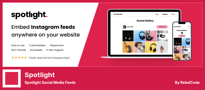 Spotlight Plugin - Spotlight Social Media Feeds