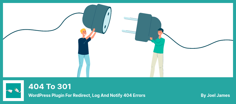 Plugin 404 până la 301 - Plugin WordPress pentru redirecționare, înregistrare și notificare erori 404