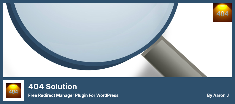 404 Solution Plugin - Plugin Pengelola Pengalihan Gratis untuk WordPress