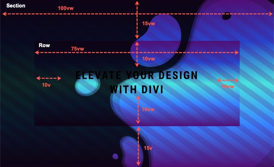 transizioni di design di sfondo senza soluzione di continuità in divi