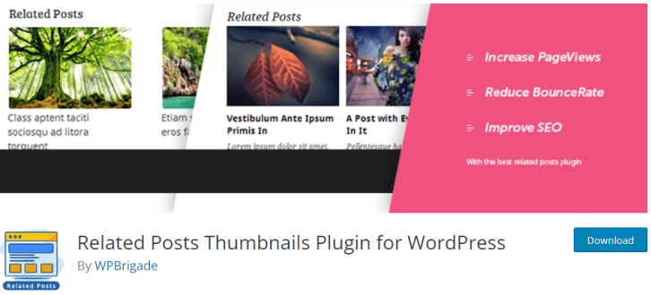 Related Posts Thumbnails Plugin pour WordPress