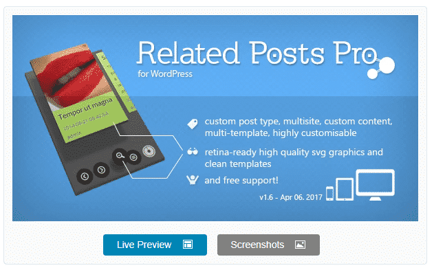 Related Posts Pro pour WordPress