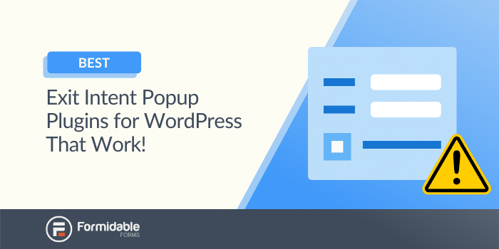 WordPress için Intent Popup Eklentilerinden Çıkın