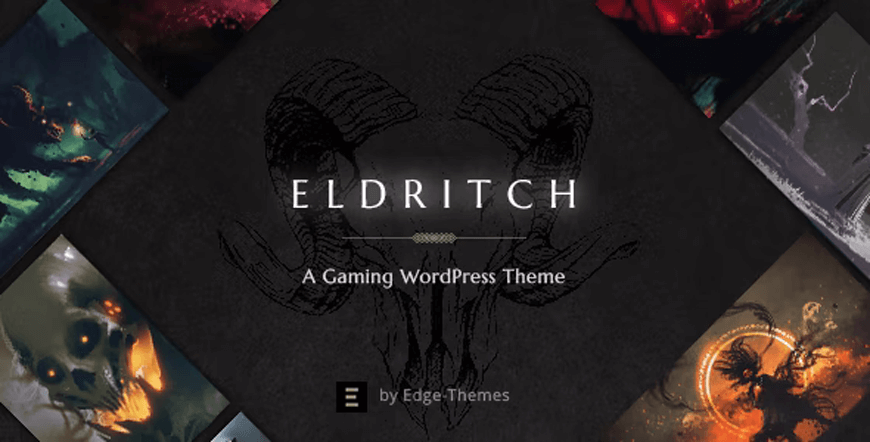 Eldritch - tema WordPress para jogos