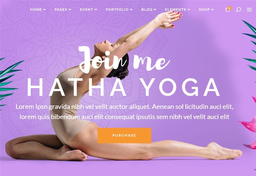 Yoga öğretmenleri için Anahata-wordpress-temaları