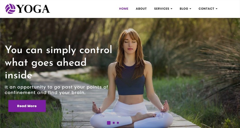 Yoga-tema wordpress