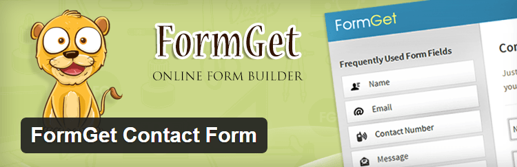 Бесплатный плагин контактной формы для WordPress FormGet Contact Form