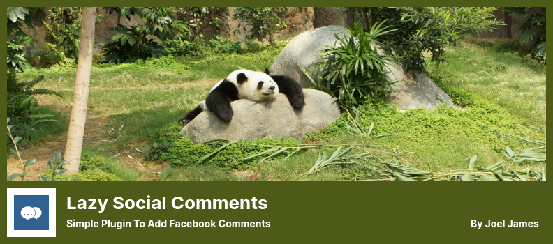 Lazy Social Comments Plugin - Facebook 댓글을 추가하는 간단한 플러그인