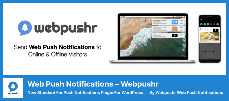 Web-Push-Benachrichtigungen – Webpushr-Plugin – Neuer Standard für Push-Benachrichtigungen Plugin für WordPress