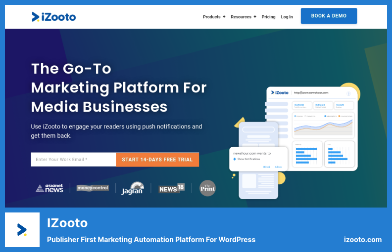 Plugin iZooto: la prima piattaforma di automazione del marketing per WordPress