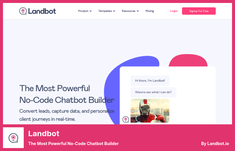 Landbot Plugin - O mais poderoso construtor de chatbot sem código