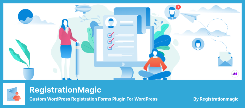 Plugin RegistrationMagic - Plugin de formulários de registro personalizados do WordPress para WordPress