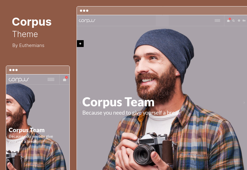 Corpus Theme - Responsive Corporate WordPress Theme