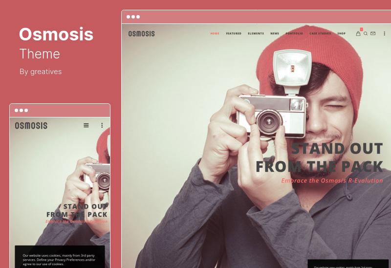 Tema Osmosis - Tema Responsive MultiPurpose de WordPress