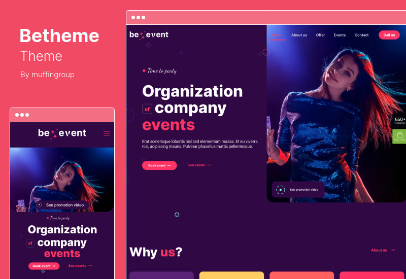 Betheme Theme - Temă WordPress WooCommerce multifuncțională receptivă