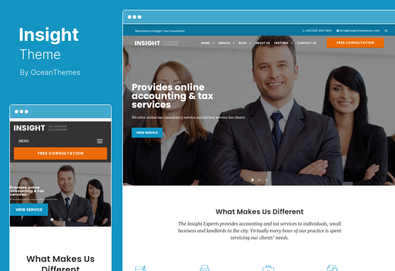 Tema Insight - Tema WordPress Insight