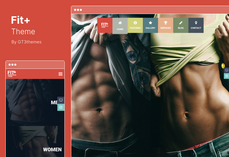 Fit+ Theme – Mehrzweck-Sport-WordPress-Theme