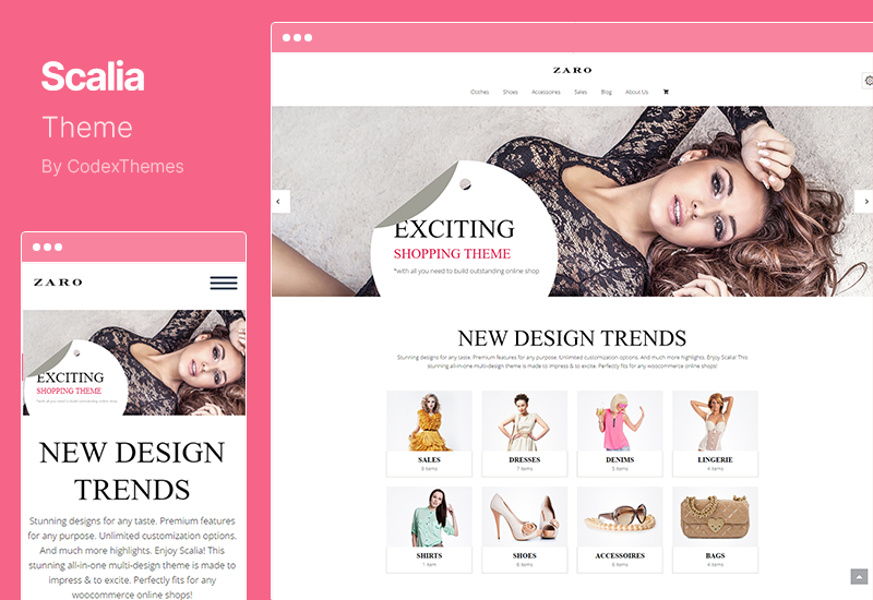 Scalia Theme - MultiConcept Business, Shop, OnePage, Blog WordPress Theme