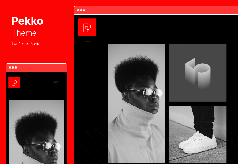 Pekko Theme - Minimal Dark WordPress Theme