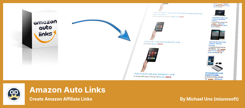 Amazon Auto Links 插件 - 创建 Amazon Affiliate Links