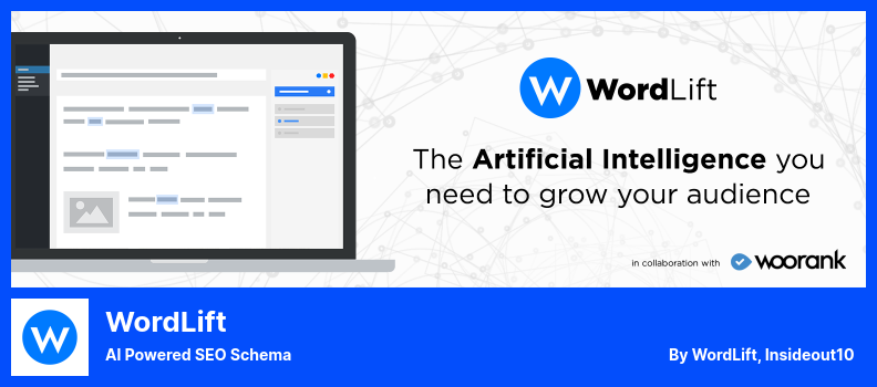 Plugin do WordLift - Esquema de SEO com inteligência artificial