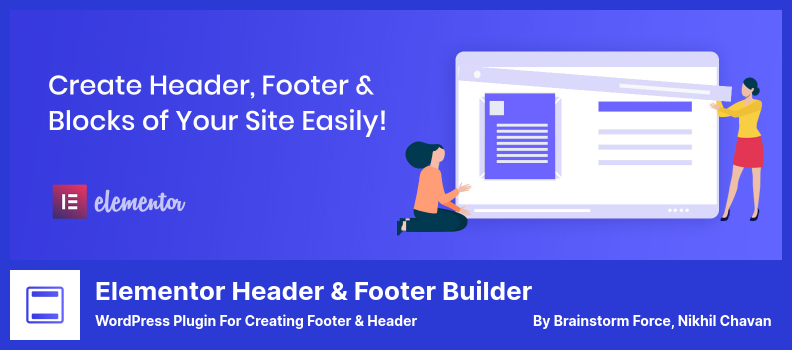 Elementor Header & Footer Builder Plugin - Plugin WordPress untuk Membuat Footer & Header