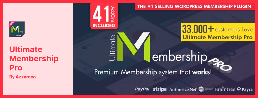 Wtyczka Ultimate Membership Pro — wtyczka WordPress Membership