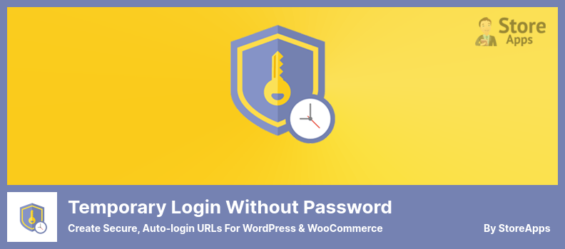 Login Sementara Tanpa Plugin Kata Sandi - Buat URL Login Otomatis yang Aman untuk WordPress & WooCommerce