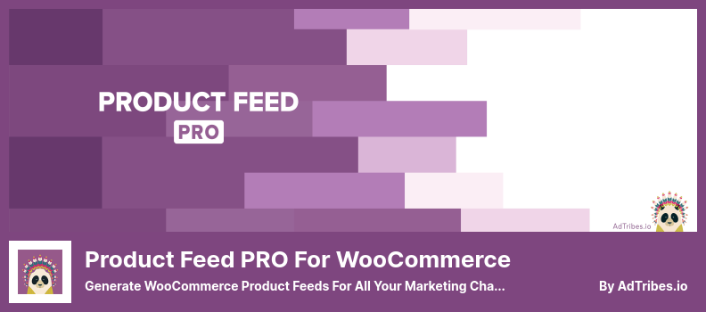 Product Feed PRO لـ WooCommerce Plugin - إنشاء موجزات منتجات WooCommerce لجميع قنوات التسويق الخاصة بك