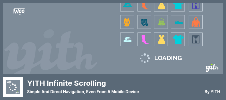 Complemento YITH Infinite Scrolling: navegación simple y directa, incluso desde un dispositivo móvil