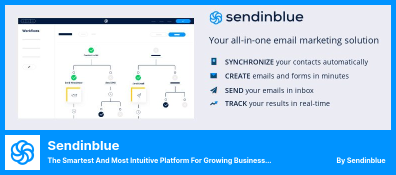 Plugin Sendinblue - La piattaforma più intelligente e intuitiva per le aziende in crescita