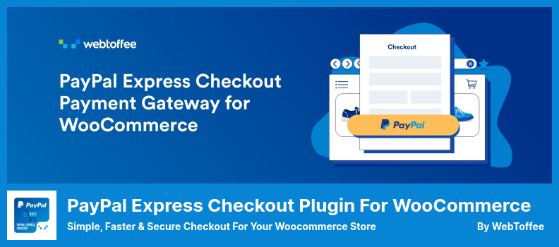 WooCommerce 插件的 PayPal Express Checkout 插件 - 為您的 Woocommerce 商店提供簡單、快速和安全的結帳