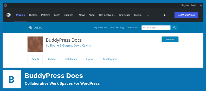 BuddyPress Docs Plugin - WordPress 的協作工作空間