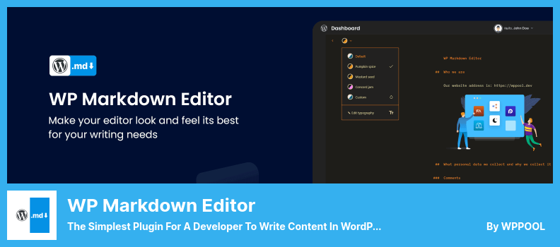 ปลั๊กอินตัวแก้ไข WP Markdown - ปลั๊กอินที่ง่ายที่สุดสำหรับนักพัฒนาในการเขียนเนื้อหาใน WordPress