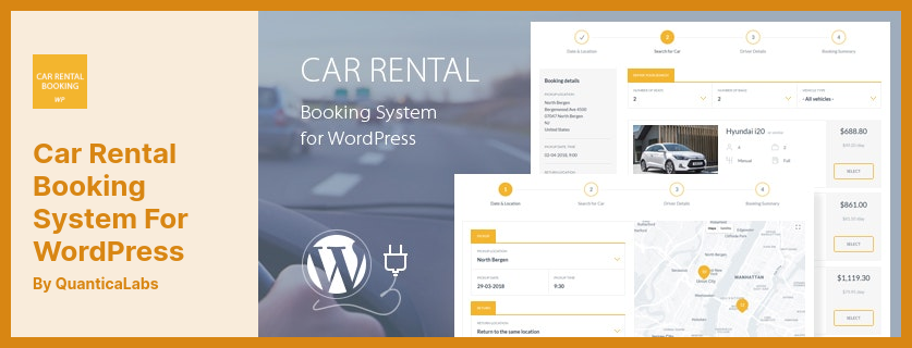 WordPress 插件的汽車租賃預訂系統 - 一個強大的在線預訂 WordPress 插件
