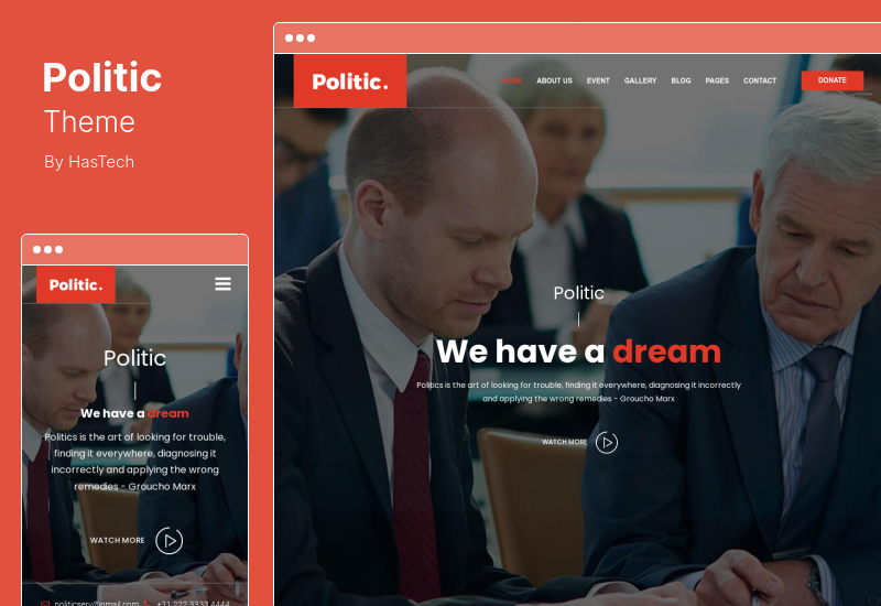 Tema politico - Tema WordPress politico
