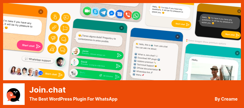 Plugin Join.chat - Le meilleur plugin WordPress pour WhatsApp