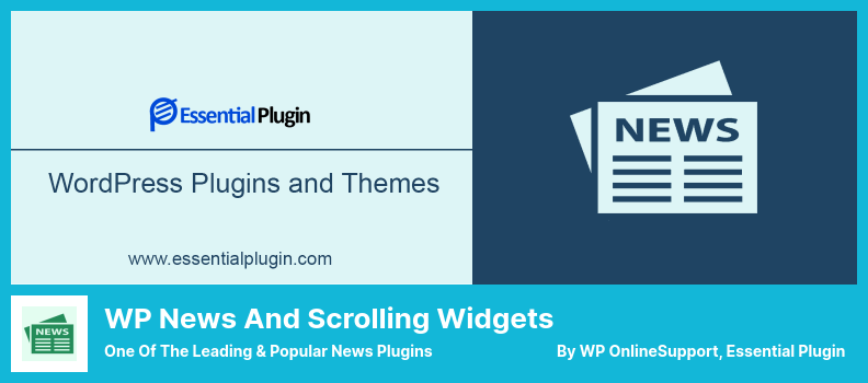 WP News and Scrolling Widgets Plugin - jedna z wiodących i popularnych wtyczek wiadomości