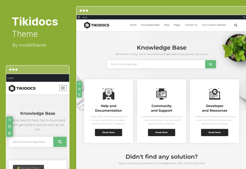 Tema Tikidocs - Forum di supporto della Knowledgebase Tema WordPress RTL